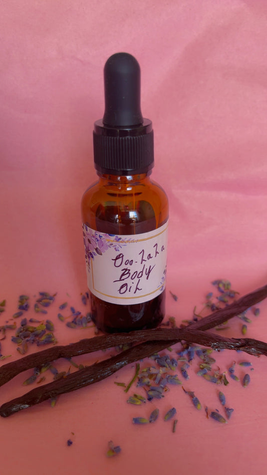Ooo-Lala(Lavender & Vanilla Infused Body Oil) 3oz