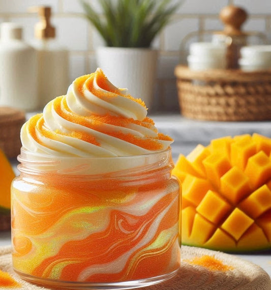Mango Papaya(Whipped Soap Sugar Scrub) 8oz