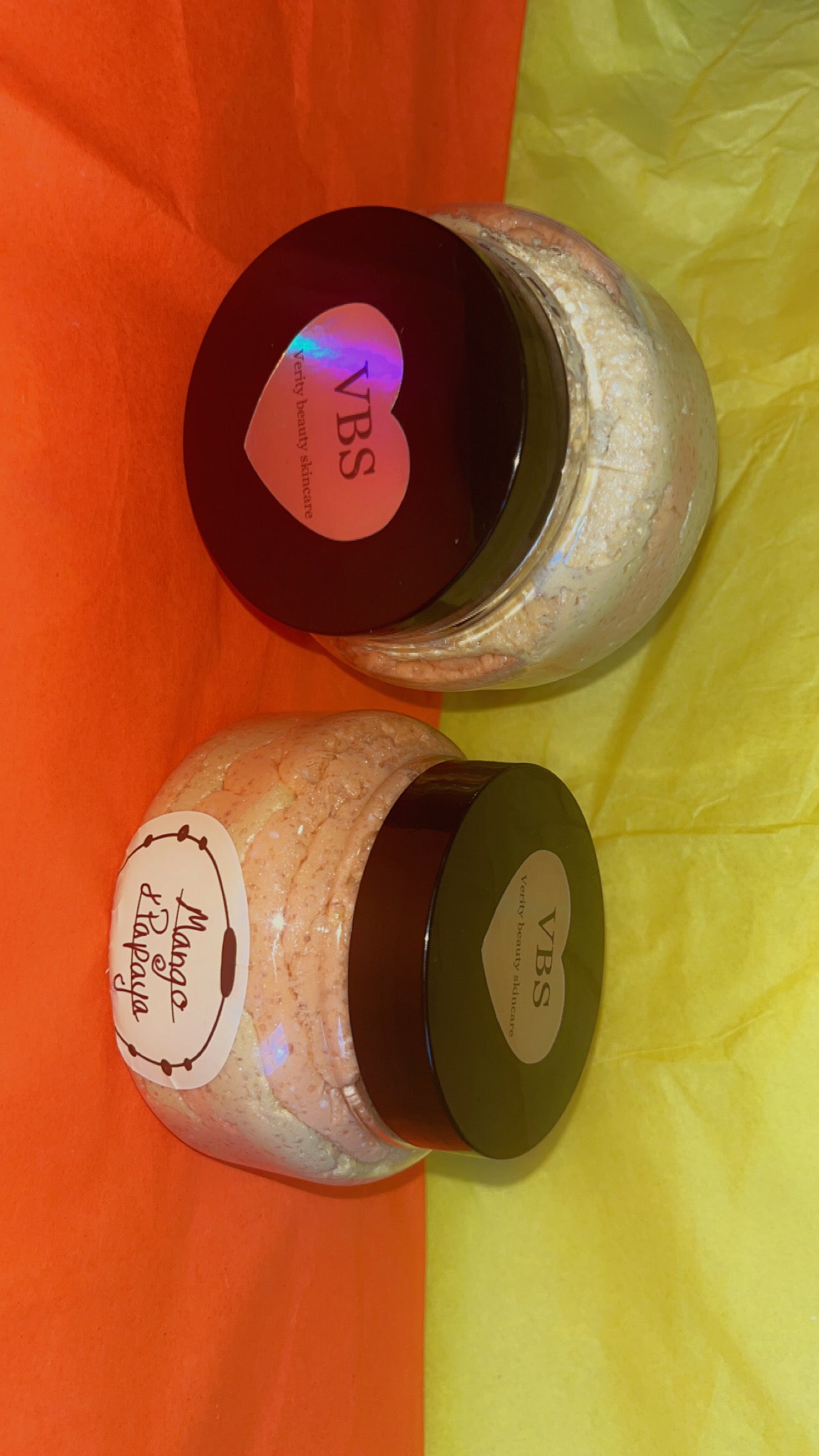 Mango Papaya(Whipped Soap Sugar Scrub) 8oz